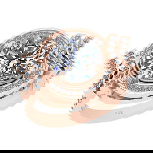 2.50 Ctw SI2/I1 Diamond 14K Rose Gold Engagement Ring: Center Diamond Weight : 2.00 Ctw (Round Cut) Center Diamond Color : J-K Center Stone Setting : Prong Center Stone Clarity :SI2/I1 Side Stone Weight Of Ctw 0.50 Ctw Side Stone Color : J-K Stone