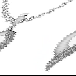 Certified .75 CTW Round Diamond 14K White Gold Pendant