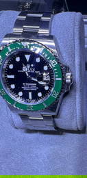 BRAND NEW ROLEX SUBMARINER STARBUCKS COMES WITH BOX AND PAPER 40MM