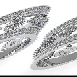 2.15 Ctw SI2/I1 Diamond 14K White Gold Men s Band Ring: Center Diamond Weight : 0.50 Ctw (5 Pec Round Cut) Center Diamond Color : J-K Center Stone Setting : Prong Center Stone Clarity : SI2/I1 Side Stone Weight Of Ctw 1.65 Ctw Side Stone Color : J-K Stone