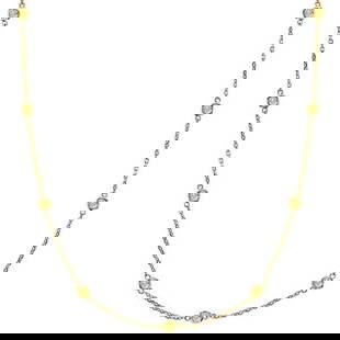 Fancy Yellow Canary Station Necklace 14k Gold (0.33ct): METAL TYPE: 14k Yellow Gold ;TOTAL CARAT WEIGHT: 0.33 ;NAME OF CENTER STONE: Diamond ;CENTER STONE SHAPE: Round ;CENTER STONE CLARITY: SI ;CENTER STONE COLOR: Fancy Yellow ;CENTER STONE SETTING: