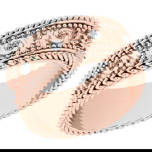 Certified 0.25 Ctw Diamond VS/SI1 14K Rose Gold Band Ring Made In USA: Center Stone Approx Weight ; 0.25 Ctw (10 Pcs Round) Stone Color: White G-H Diamond Stone Clarity: VS/SI1 Color Stone Setting ; Bezel Metal Approx Weight: 6.10 Gram 14K Rose Gold Band Made In USA #PAP