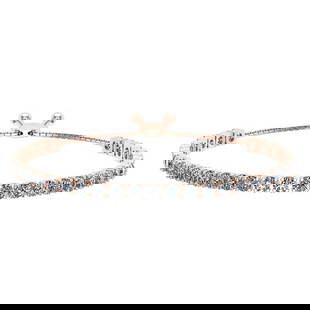 1.66 Ctw SI2/I1 Diamond Prong Set 14K Rose Gold Slide Bracelet: Center Diamond Weight : 1.66 Ctw (Round Cut) Center Diamond Color :- J-K Center Clarity : SI2/I1 Stone Setting : Prong Metal Weight : Approx 7.20 Gram 14K Rose Gold Slide Bracelet T4-2.0SB