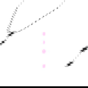 5.65 CtwSI2/I1 Ruby and Diamond 14K White Gold Pendant Necklace: Center stone Weight :-: 3.75 Ctw ( Round,Emerald,Marquise,Oval Cut) Color :- Ruby Center Stone Setting : Prong Side Diamond Weight Of Ctw 1.90 Ctw Color : J-K Clarity :SI2/I1 Stone Setting : Prong Met