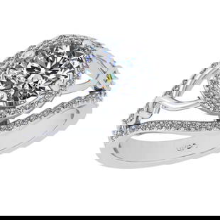 1.62 Ctw SI2/I1 Diamond 18K White Gold Engagement Ring: Center Diamond Weight : 1.25 Ctw ( Round Cut) Center Diamond Color :-J -K Center Stone Setting : Prong Clarity : SI2/I1 Total Weight Of Ctw 0.37 Ctw Color : J -K Clarity : SI2/I1 Stone Setting : Prong