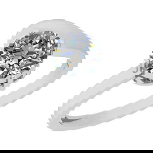 0.50 Ctw I2/I3 Diamond 14K White Gold Solitaire Ring: Center Weight : 0.50 Ctw (Round Cut ) Center Color : J-K Center Stone Clarity : I2/I3 Center Stone Setting : Prong Metal Weight : Approx 2.80 Gram 14K White Gold Solitaire Ring Current Ring Size-6 #PA