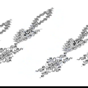 0.50 Ctw SI2/I1Diamond 14K White Gold Earrings: Total Diamond Weight : 0.50 Ctw ( Round Cut ) Diamond Color :- J-K Clarity : SI2/I1 Stone Setting : Prong Metal Weight : Approx 4.90 Gram 14K White Gold Earrings #PAPPS94821v7