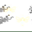 3.80 Ctw SI2/I1 Diamond 14K Yellow Gold Earrings