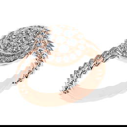 1.50 Ctw VS/SI1 Diamond 14k Rose Gold Engegament/Wedding Ring