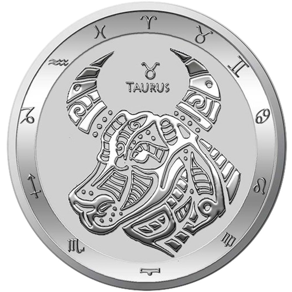 2021 Signs of the Zodiac ? 1 oz Silver Round.: 2021 Signs of the Zodiac ? 1 oz Silver Round. #PAPPS98401v15