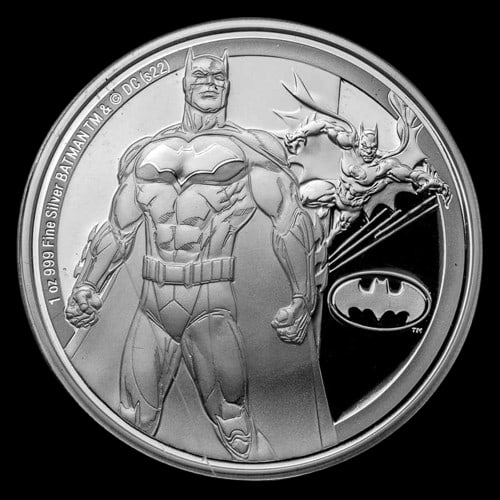 022 Niue 1 oz Silver Coin $2 DC Classics: BATMAN(TM) (1 of 1)