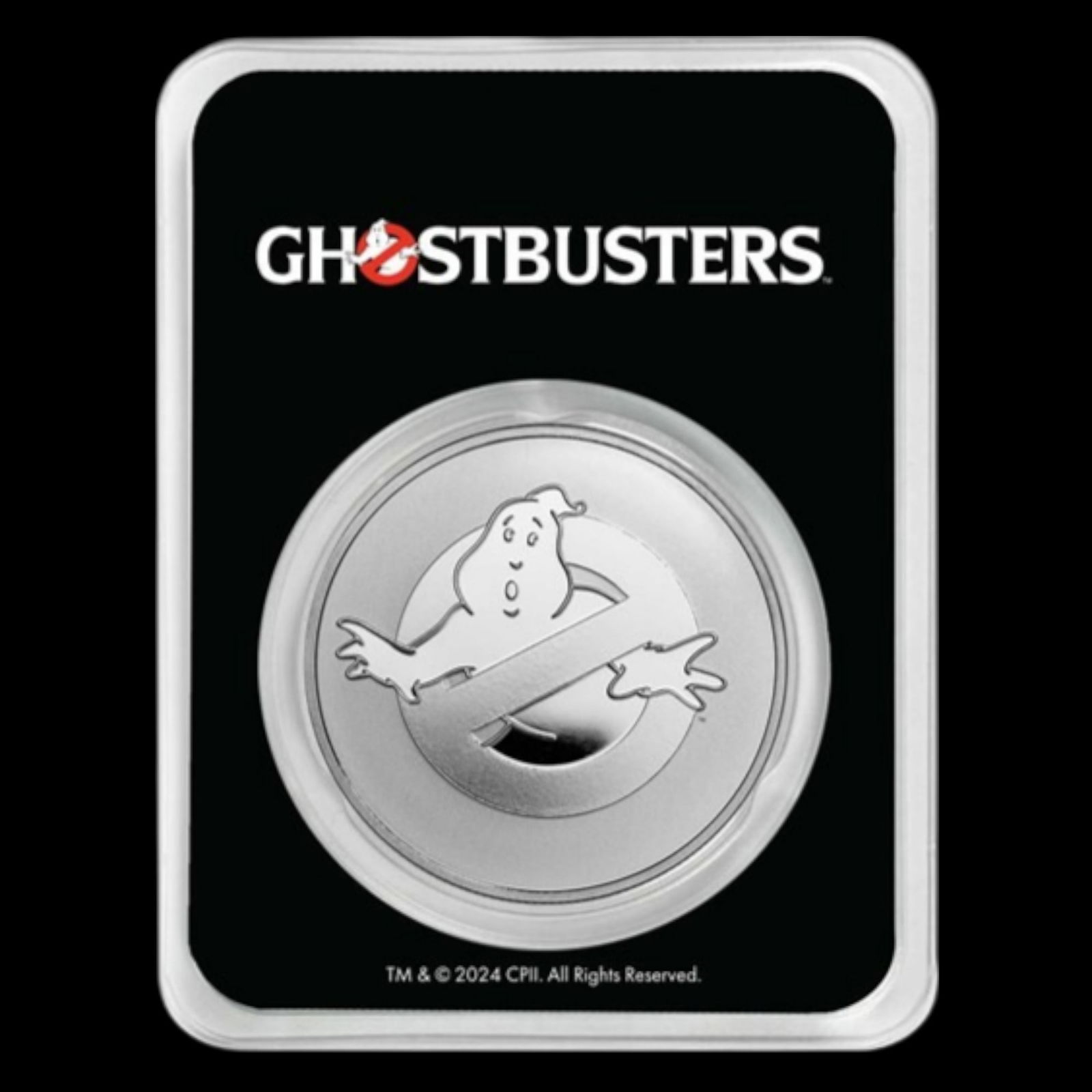 2024 Niue 1 oz (collectible ) Silver $2 Ghostbusters 40th Anniversary Coin: 2024 Niue 1 oz (collectible ) Silver $2 Ghostbusters 40th Anniversary Coin (TEP) #PAPPS96250v15