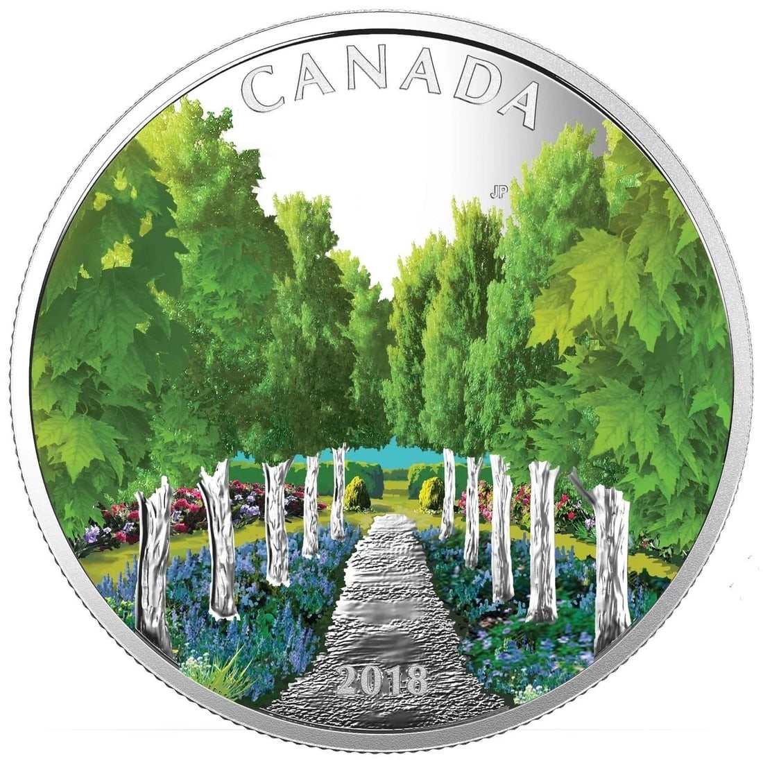 2018 $20 Fine Silver Coin ? Maple Tree Tunnel (99.99% silver, Royal Canadian Mint). (1 of 1)