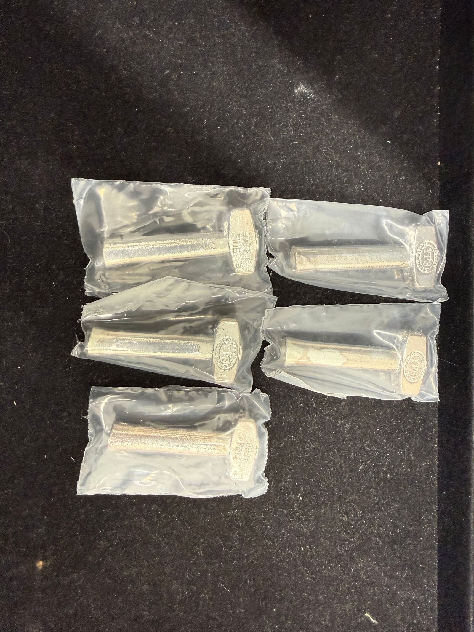 Lot Of 2 Ounce Pure Silver Monarch Metal .999 5 Pieces: Lot Of 2 Ounce Pure Silver Monarch Metal .999 5 Pieces #PAPPS98475v15