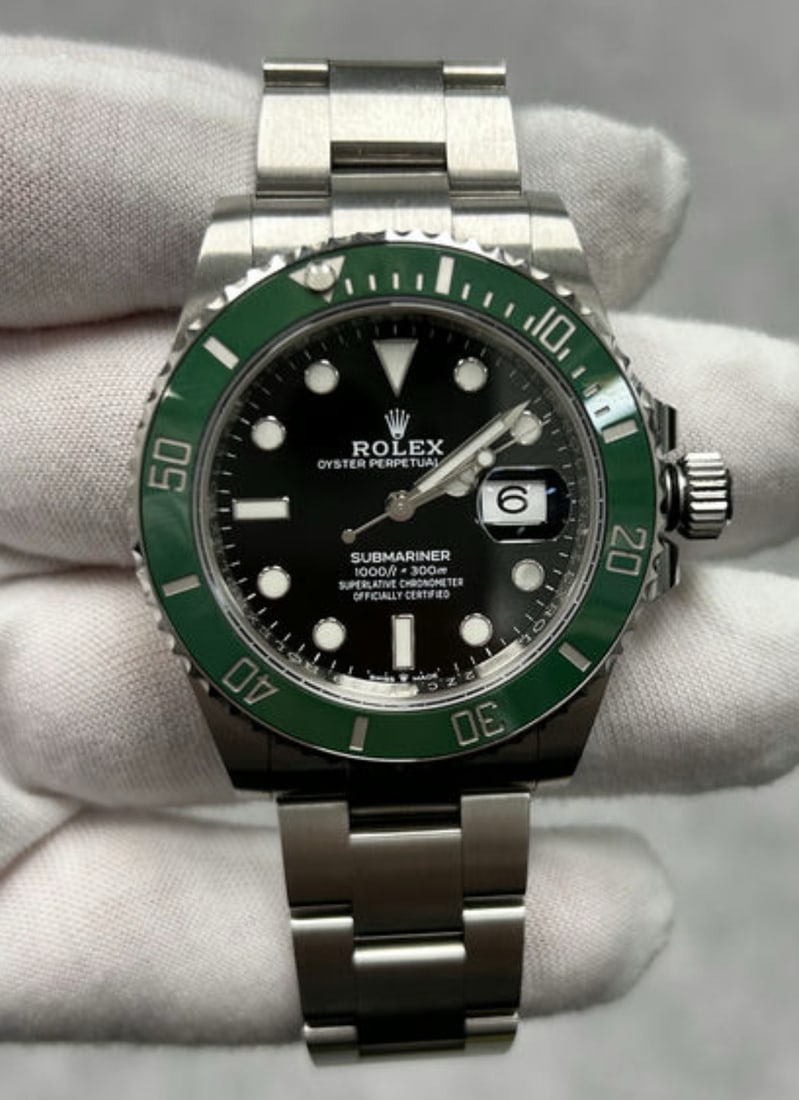 Rolex Starbucks Ref 126610LV on Oyster Bracelet Comes with Box & Papers (1 of 1)