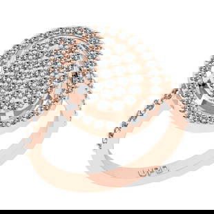 0.88 Ctw SI2/I1 Center Diamond 14K Rose Gold Eternity Ring: Center Diamond Weight : 0.88 Ctw ( Round Cut ) Center Diamond Color :-J-K Center Stone Setting : Prong Center Clarity : SI2/I1 Metal Weight : Approx 4.80 Gram 14K Rose Gold Eternity Ring Current Ring