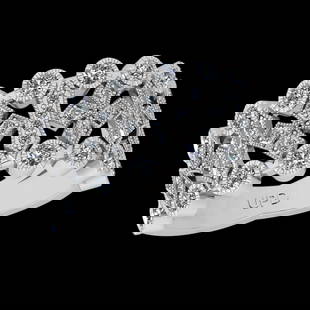 0.72 Ctw VS/SI1 Diamond 14K White Gold Vintage Style Engagement Ring: Diamond Weight : 0.72 Ctw ( Round Cut ) Diamond Stone Color : J-K Stone Clarity : VS/SI1 Stone Setting : Prong Metal Weight : Approx 5.80 Gram 14K White Gold Vintage Style Engagement Ring Currnet