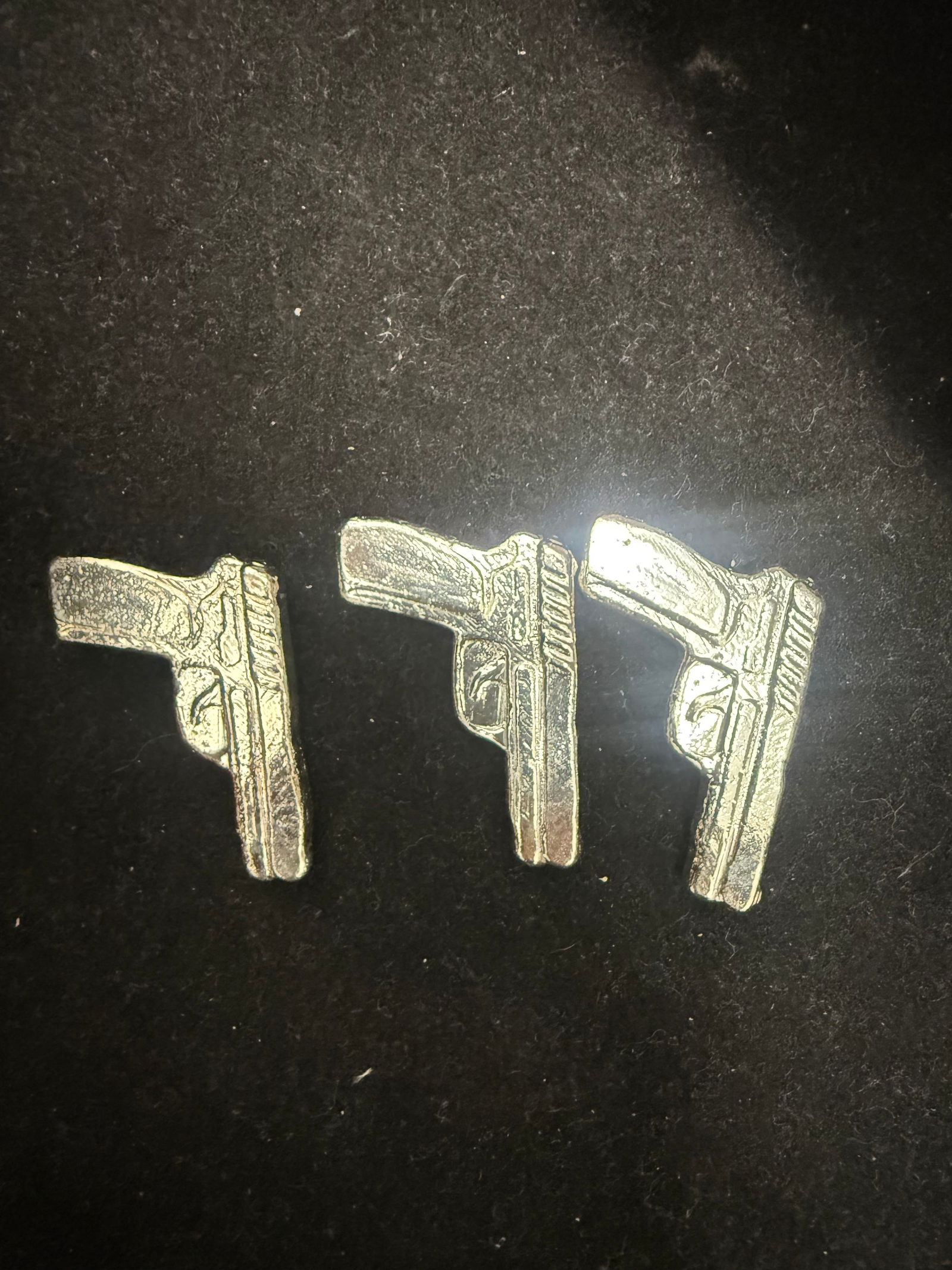 Lot Of 2 Ounce Pure Silver Gun Monarch Mint .999 3 Pieces (1 of 1)