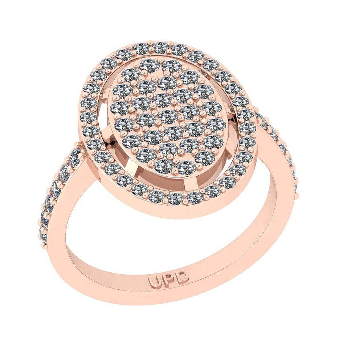 0.88 Ctw SI2/I1 Center Diamond 14K Rose Gold Eternity Ring: Center Diamond Weight : 0.88 Ctw ( Round Cut ) Center Diamond Color :-J-K Center Stone Setting : Prong Center Clarity : SI2/I1 Metal Weight : Approx 4.80 Gram 14K Rose Gold Eternity Ring Current Ring