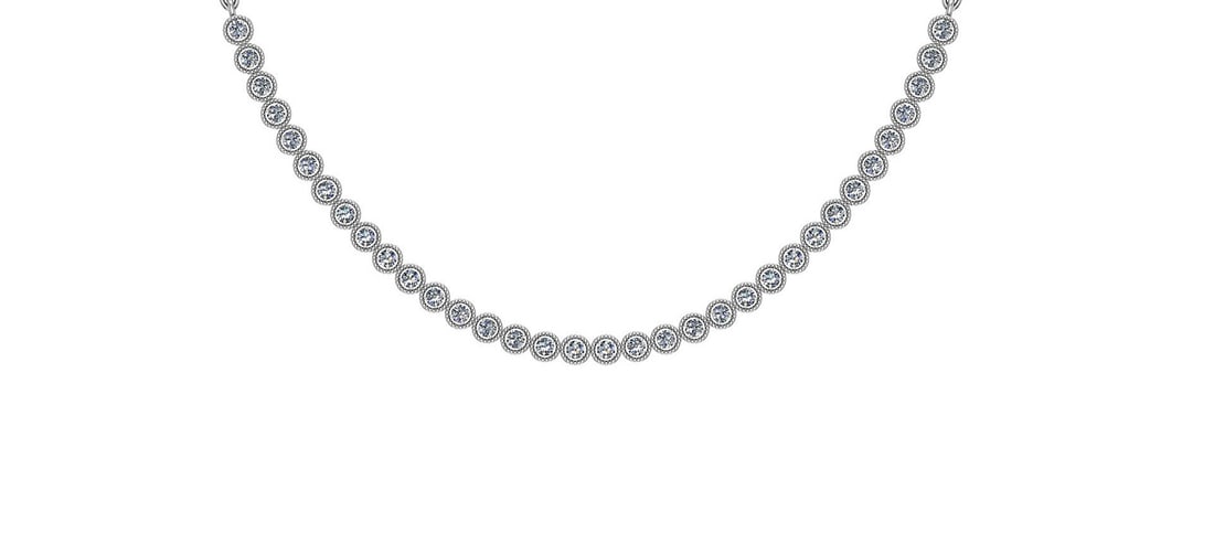Certified 1.84 Ctw SI2/I1 Diamond 14K White Gold Necklace: Center Diamonds Approx Weight: 1.84 Ctw (Round Cut) Center Diamond Color: J-K Center Clarity: SI2/I1 Stone Setting: Prong Metal Approx Weight: 17.00 Gram 14K White Gold Necklace #PAPPS47864v7