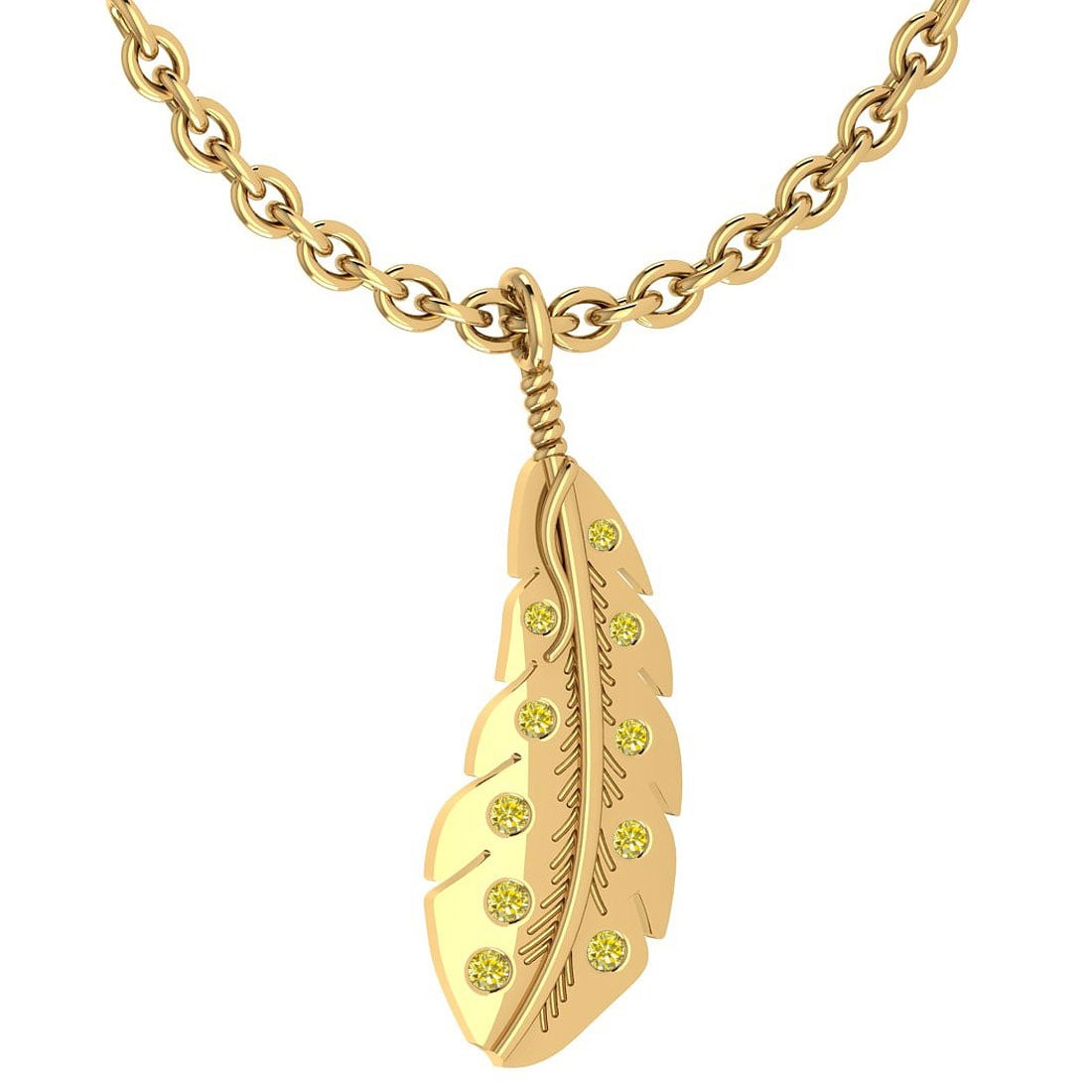 Certified 0.08 Ctw I2/I3 Treated Fancy Yellow Diamond 14K Yellow Gold Vinga: Center Approx Weight: 0.08 Ctw (Round Cut) Center Color: Treated Fancy Yellow Diamond Center Stone Clarity: I2/I3 Stone Setting: Flash Metal Approx Weight: 2.20 Gram 14K Yellow Gold Necklace #PAPPS160