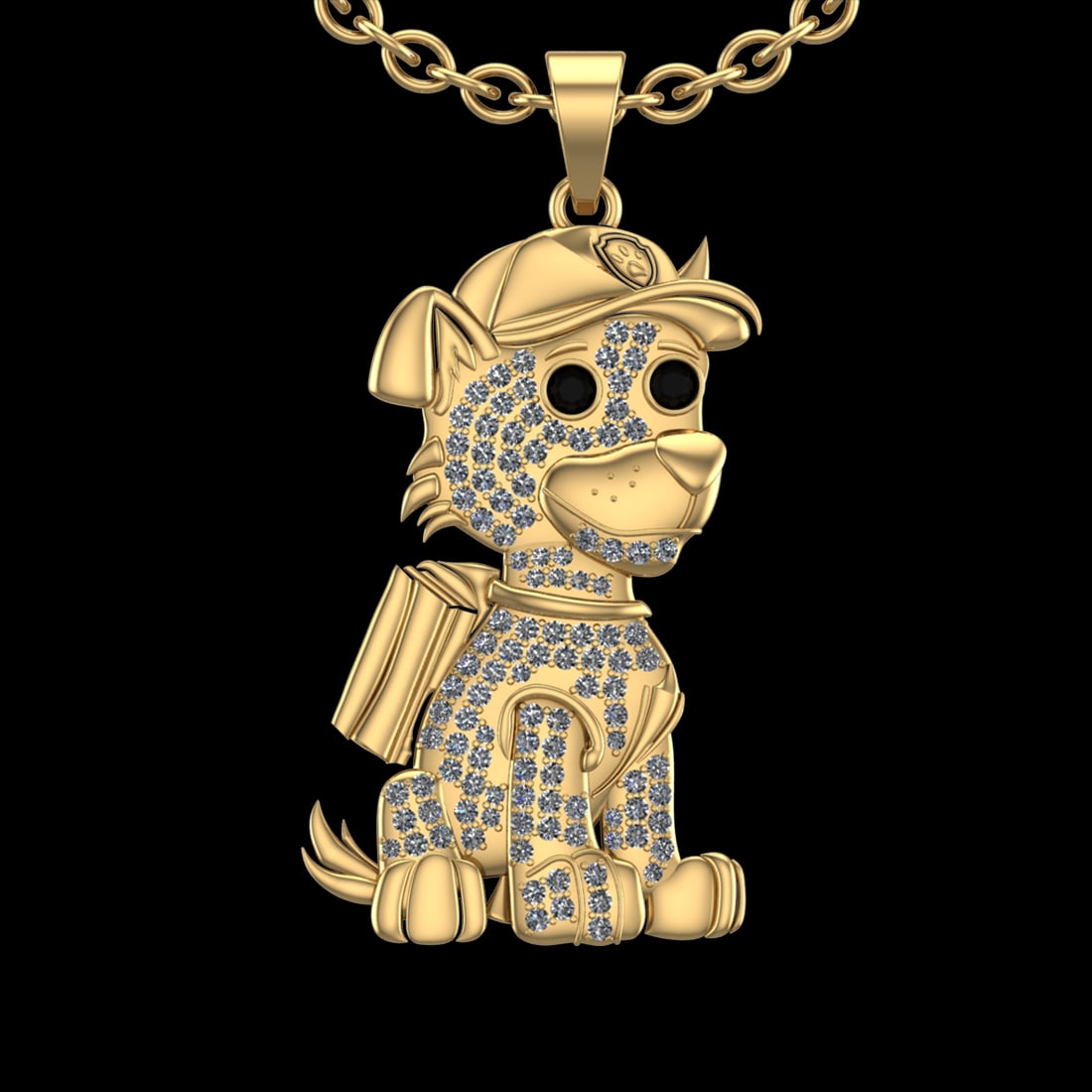 1.71 Ctw SI2/I1 Treated Fancy Black and white Diamond 18K Yellow Gold Hip H: Eye stone weight :- 0.20 ctw eye stone color :-Treated Fancy Black Diamond Setting : Prong Clarity : SI2/I1 Total Diamond Weight : 1.51 Ctw (Round cut) Center Diamond Color :- J-K Center Clarity : SI2