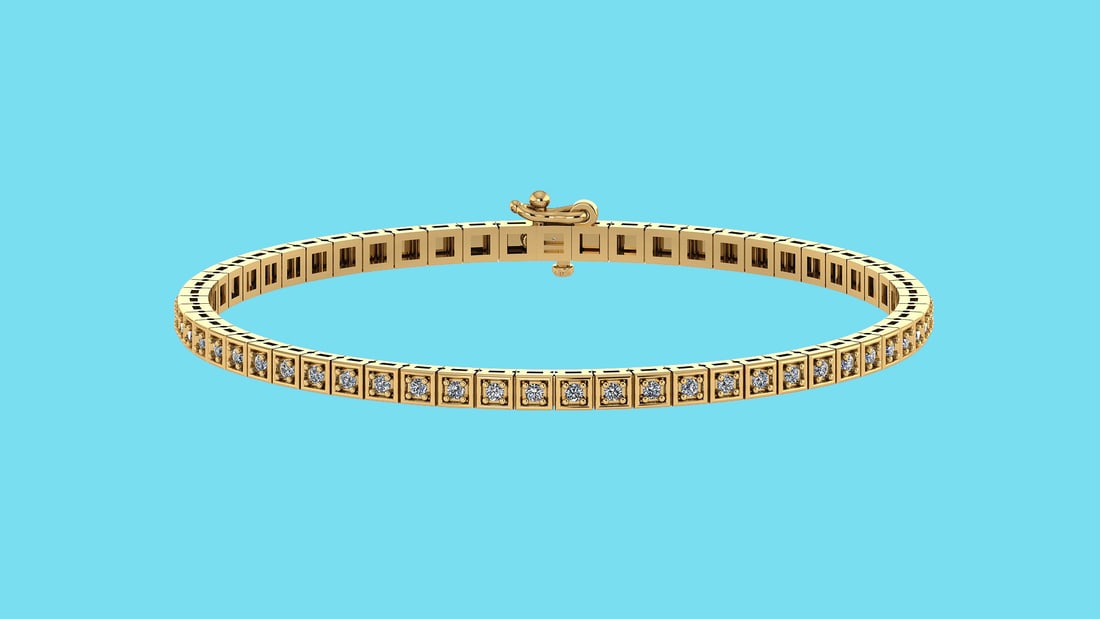 Certified 2.50 Ctw SI2/I1 Diamond Tennis Bracelet 14K Yellow Gold Gold: Center Stone Approx Weight: 2.50 Ctw Center Stone Color: J-K Center Stone Clarity: SI2/I1 Stone Setting: Prong 14K Yellow Gold Tennis Bracelet #PAPPS12830v7