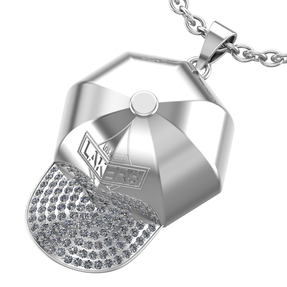 1.17 Ctw SI2/I1 Diamond 14K White Gold Basketball theme pendant necklace: Total Diamond Weight : 1.17 Ctw (Round cut) Center Diamond Color :- J-K Center Clarity : SI2/I1 Stone Setting : Prong Metal Weight : Approx 18.20 Gram 14K White Gold Basketball theme pendant necklace