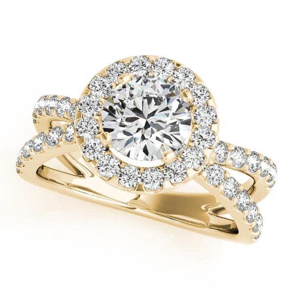 CERTIFIED 18K YELLOW GOLD 1.38 CTW J-K/VS-SI1 DIAMOND HALO ENGAGEMENT RING: CERTIFIED 18K YELLOW GOLD 1.38 CTW J-K/VS-SI1 DIAMOND HALO ENGAGEMENT RING (CENTER STONE DIAMOND .50 CTWW J-K/VS-SI1) please request ring size upon payment #PAPPS86440v3