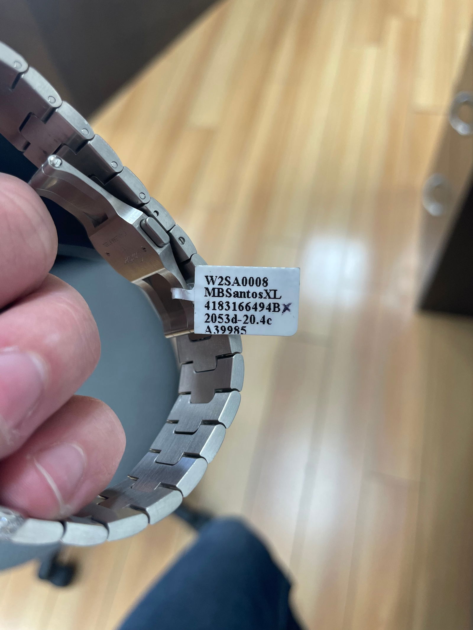 CUSTOM SANTOS DE CARTIER WATCH - 2