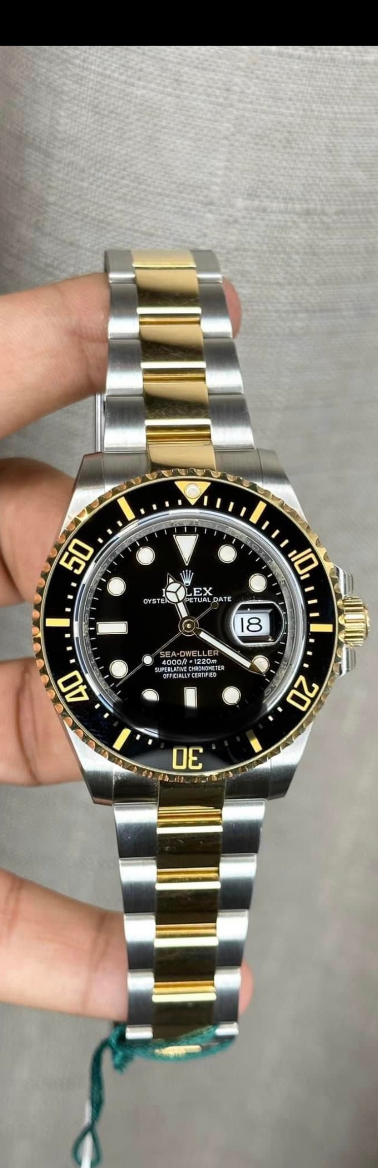 Brand New Two-Tone Rolex Submariner 40mm Comes w/ Box & Papers: Brand New Two-Tone Rolex Submariner 40mm Comes w/ Box & Papers #PAPPS18295v8