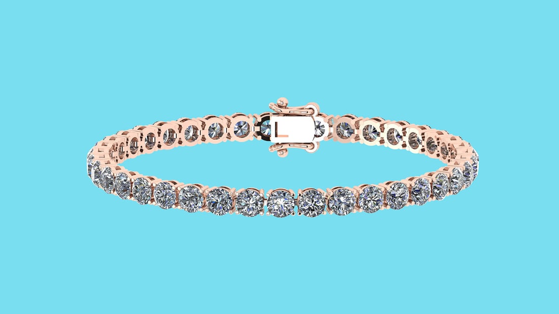 Certified 2.00 Ctw SI2/I1 Diamond Tennis Bracelet 14K Rose Gold Gold: Center Stone Approx Weight: 2.00 Ctw Center Stone Color: J-K Center Stone Clarity: SI2/I1 Stone Setting: Prong Metal Approx Weight: 8.50 gram 14K Rose Gold Tennis Bracelet #PAPPS12818v7