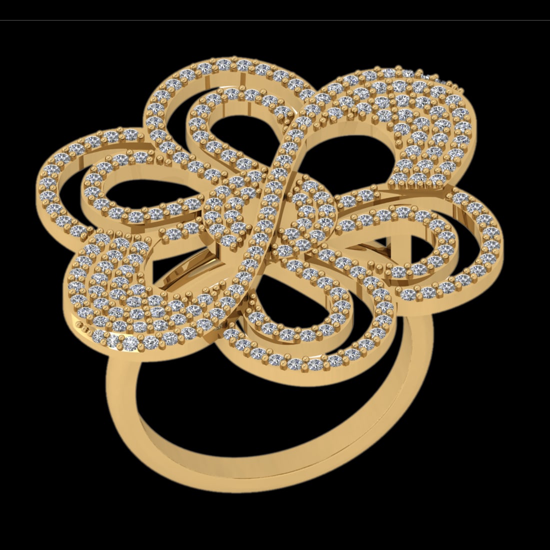 1.10 Ctw SI2/I1 Diamond 18K Yellow Gold Engagement Ring: Total Diamond Weight : 1.10 Ctw (Round cut) Center Diamond Color :- J-K Center Clarity : SI2/I1 Stone Setting : Prong Metal Weight : Approx 7.20 Gram 18K Yellow Gold Engagement Ring #PAPPS13065v11