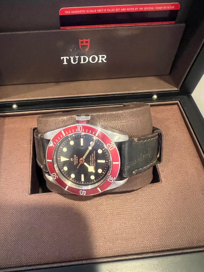 Red Bezel Tudor Comes with Box & Papers - 3