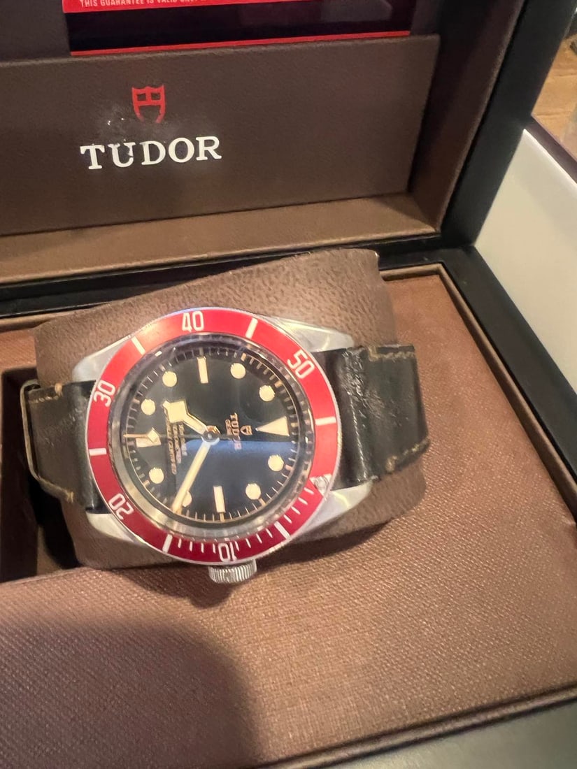 Red Bezel Tudor Comes with Box & Papers - 5