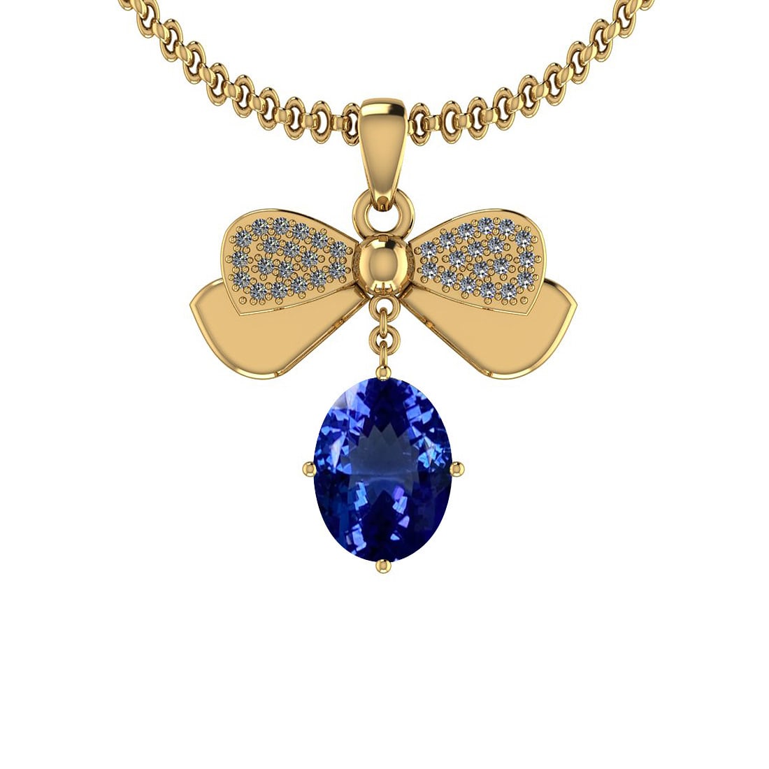 Certified 4.49 Ctw VS/SI1 Tanzanite And Diamond 14k Yellow Gold Victorian S: Center Stone Approx Weight: 4.28 Ctw (1 Pcs Oval Cut) Center Stone Color: Tanzanite Center Stone Setting: Prong Side Stone 0.21 Ctw Side Stone Color: J-K Stone Clarity: VS/SI1 Stone Setting: Prong