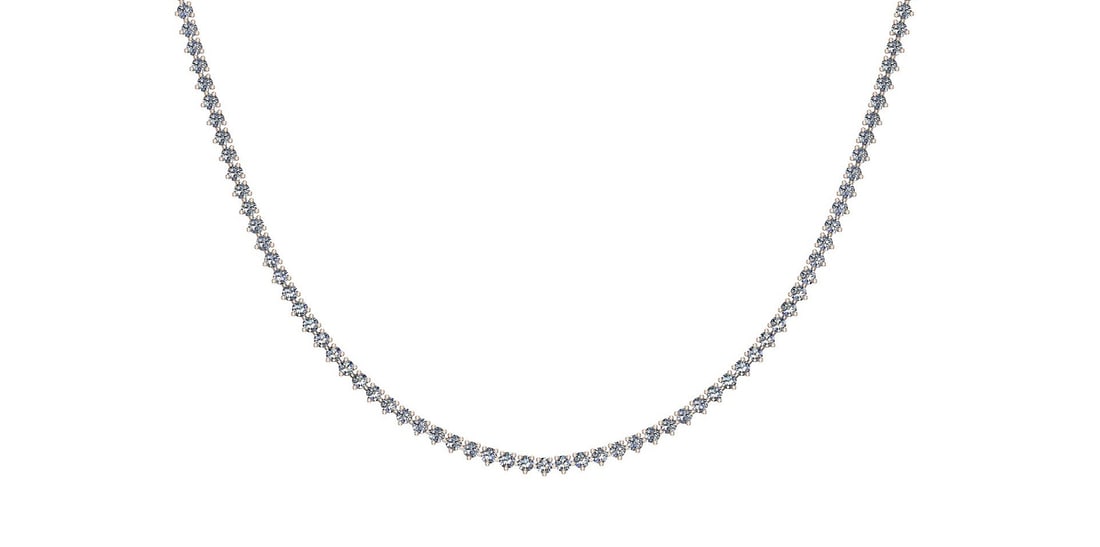 2.24 Ctw SI2/I1 Diamond 14K Rose Gold Slide Necklace (1 of 1)