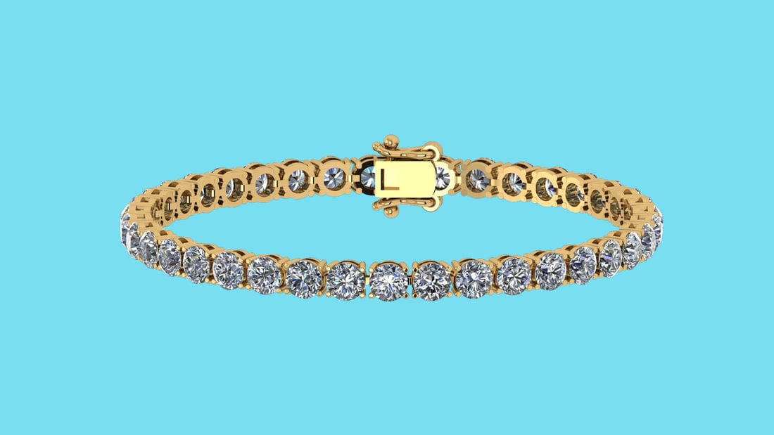 Certified 6.00 Ctw SI2/I1 Diamond Tennis Bracelet 14K Yellow Gold Gold: Center Stone Approx Weight: 6.00 Ctw Center Stone Color: J-K Center Stone Clarity: SI2/I1 Stone Setting: Prong Metal Approx Weight: 18.20gram 14K Yellow Gold Tennis Bracelet #PAPPS12833v7