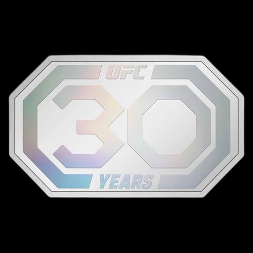 Collectable Silver 2023 Niue 1 oz Silver $2 UFC 30th Anniversary: 2023 Niue 1 oz Silver $2 UFC 30th Anniversary #PAPPS96527v15