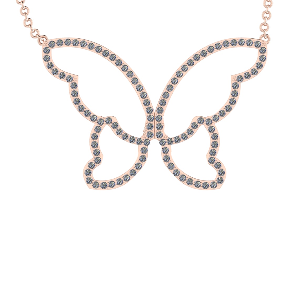 1.60 Ctw SI2/I1 Diamond 14K Rose Gold Pendant Necklace: Total Diamond Weight : 1.60 Ctw (Round Cut) Center Diamond Color :- J-K Center Clarity : SI2/I1 Stone Setting : Prong Metal Weight : Approx 9.90 Gram 14K Rose Gold Pendant Necklace #PAPPS55264v8