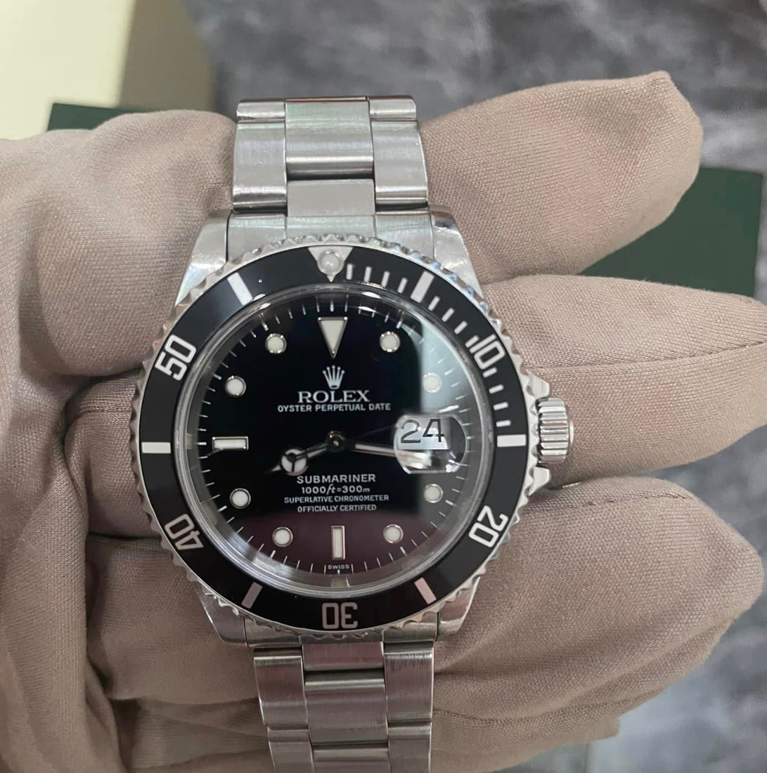 Rolex Submariner Datejust comes with Box & papers: Rolex Submariner Datejust comes with Box & papers #PAPPS18308v8