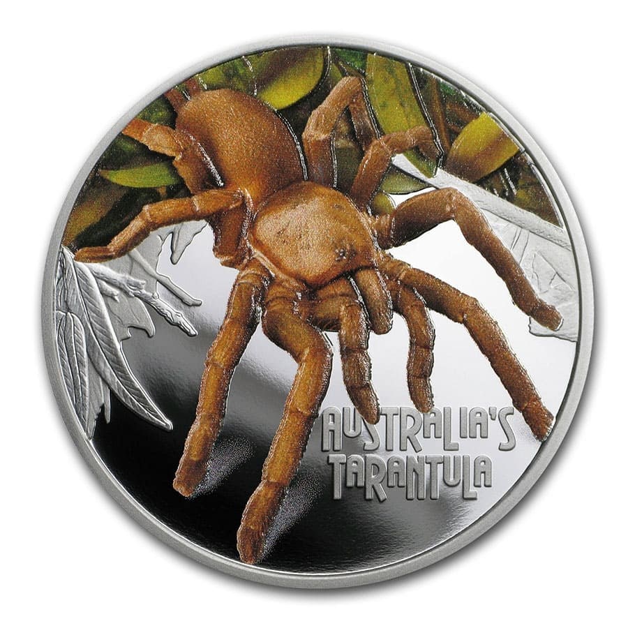 2020 Tuvalu ? Australian Tarantula 1 oz Silver Proof: 2020 Tuvalu ? Australian Tarantula 1 oz Silver Proof #PAPPS98460v15