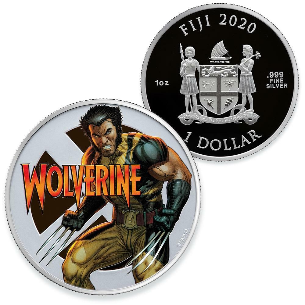 2020 Fiji ? Wolverine 1 oz Silver Proof (Marvel series) (1 of 1)