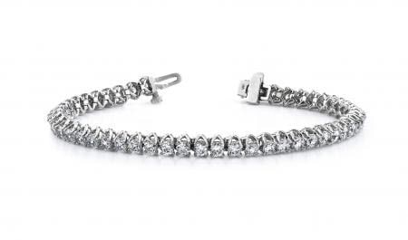 14K WHITE GOLD 1 CTW G-H VS2/SI1 SCOOP LINK DIAMOND TENNIS BRACELET: 14K WHITE GOLD 1 CTW G-H VS2/SI1 SCOOP LINK DIAMOND TENNIS BRACELET #PAPPS19883v5