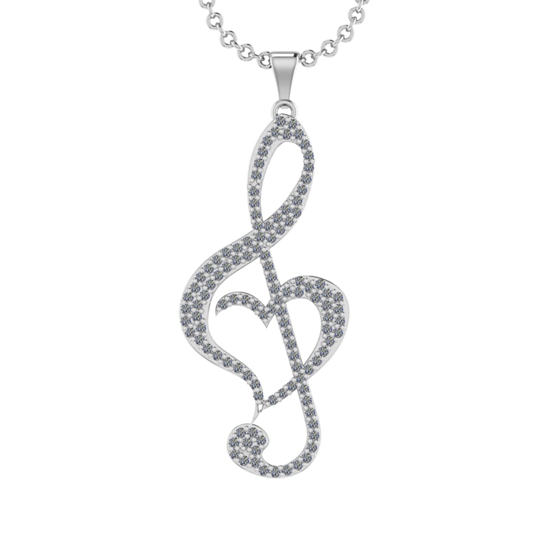 0.92 Ctw SI2/I1 Diamond Style Prong Set 14K White Gold Pendant Necklace: Total Diamond Weight : 0.92 Ctw (Round Cut) Center Diamond Color :- J-K Center Clarity : SI2/I1 Stone Setting : Prong Metal Weight : Approx 6.40 Gram 14K White Gold Pendant Necklace #PAPPS71154v8