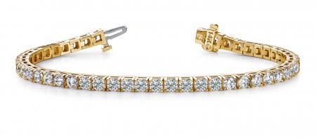 14K YELLOW GOLD 2 CTW G-H SI2/SI3 DIAMOND DREAMS TENNIS BRACELET: 14K YELLOW GOLD 2 CTW G-H SI2/SI3 DIAMOND DREAMS TENNIS BRACELET #PAPPS19989v5