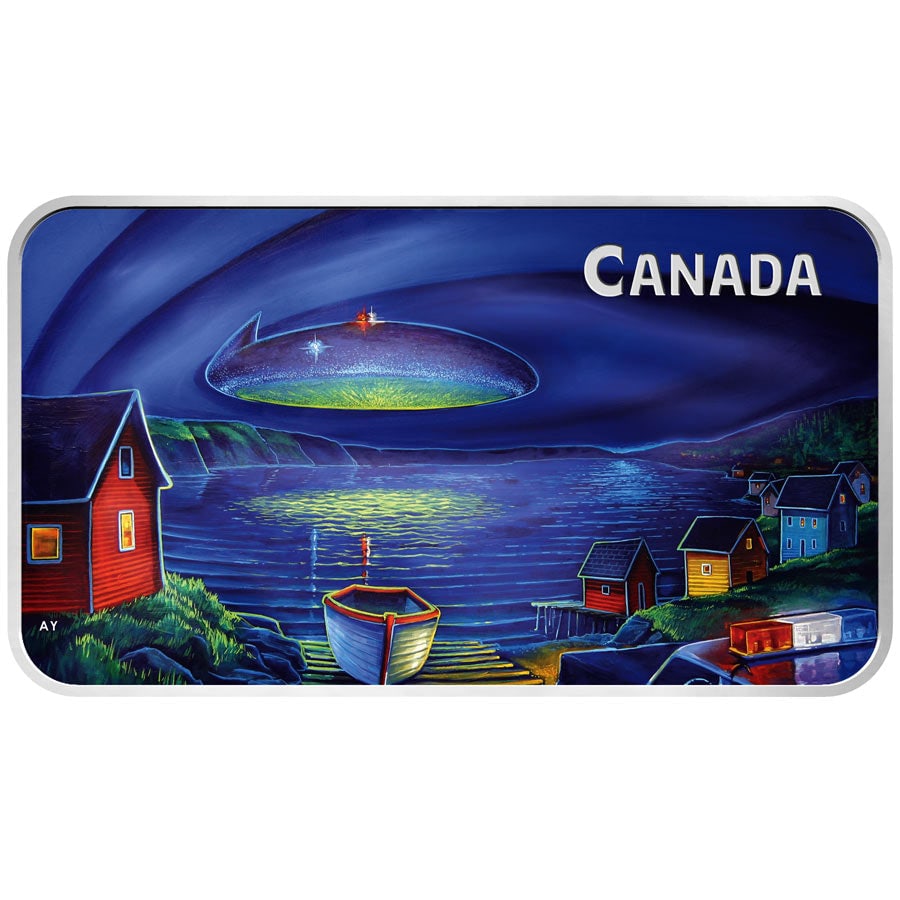 2020 Royal Canadian Mint ? $20 Unexplained Phenomena: ?The Clarenville Even: 2020 Royal Canadian Mint ? $20 Unexplained Phenomena: ?The Clarenville Event? 1 oz Silver #PAPPS98458v15
