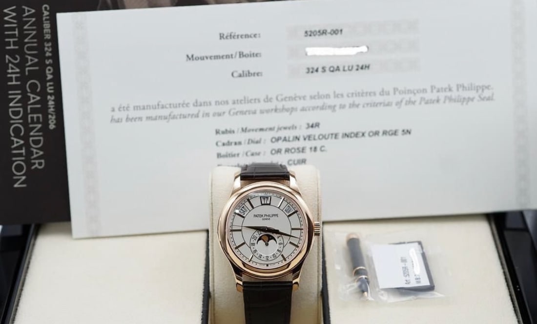 Patek Philippe Ref. 5205R-001 Comes with Box & Papers: Patek Philippe Ref. 5205R-001 Comes with Box & Papers #PAPPS19789v8