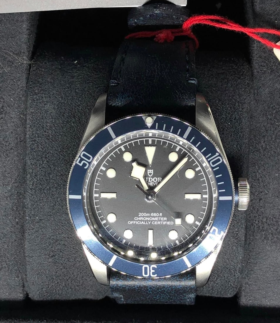 Tudor Blue Comes with Box & Papers (1 of 1)