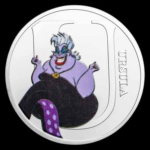 Collectable Disney A-Z Collection Alphabet Letter: U is for Ursula